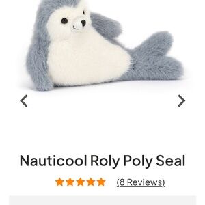 BNWT RETIRED Nauticool Roly Poly Seal